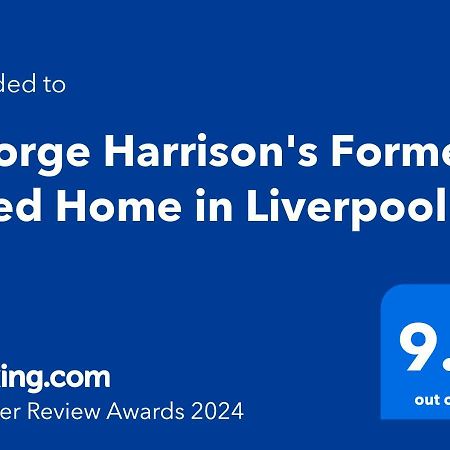 George Harrison'S Former 3Bed Home In Liverpool Спик Экстерьер фото
